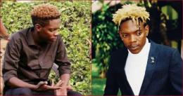 Collaged images of Fred Omondi.